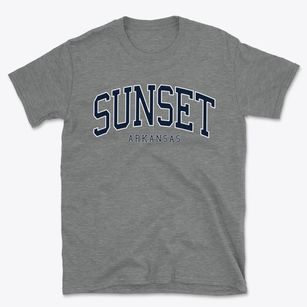 Sunset Arkansas Traditional Basic T-Shirt