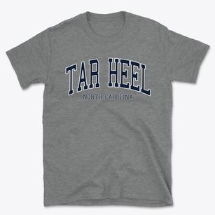 Tar Heel North Carolina Traditional Basic T-Shirt