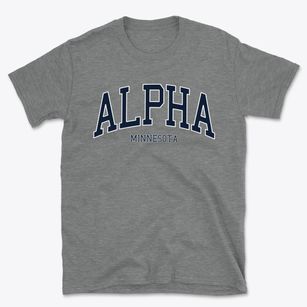 Alpha Minnesota Traditional Basic T-Shirt