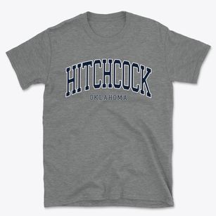 Hitchcock Oklahoma Traditional Basic T-Shirt