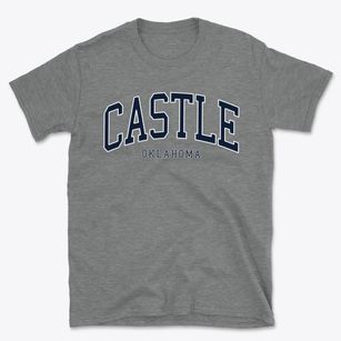 Castle Oklahoma Traditional Basic T-Shirt