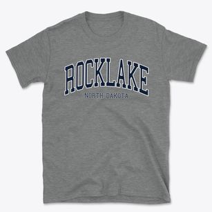 Rocklake North Dakota Traditional Basic T-Shirt