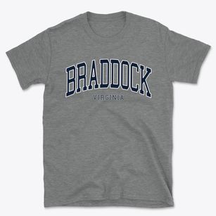 Braddock Virginia Traditional Basic T-Shirt