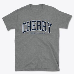 Cherry Pennsylvania Traditional Basic T-Shirt