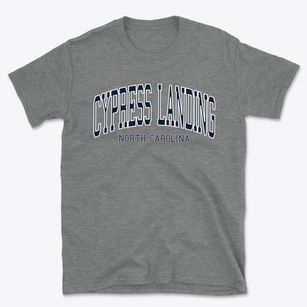 Cypress Landing North Carolina Traditional Basic T-Shirt