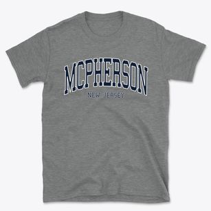 Mcpherson New Jersey Traditional Basic T-Shirt