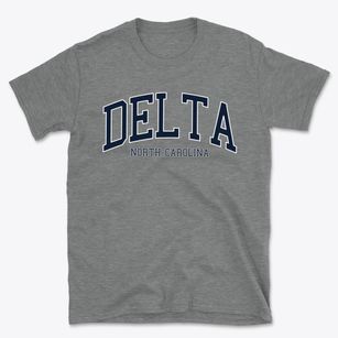 Delta North Carolina Traditional Basic T-Shirt