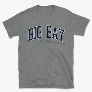 Big Bay Illinois Traditional Basic T-Shirt