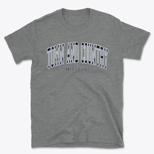 Town And Country Missouri Traditional Basic T-Shirt