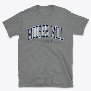 Moores Mill Virginia Traditional Basic T-Shirt