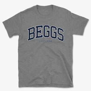 Beggs Louisiana Traditional Basic T-Shirt