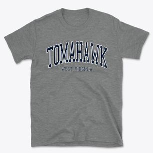Tomahawk West Virginia Traditional Basic T-Shirt
