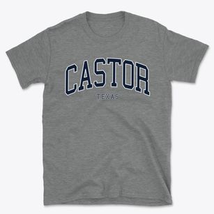 Castor Texas Traditional Basic T-Shirt