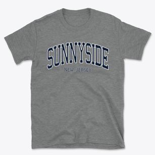 Sunnyside New Jersey Traditional Basic T-Shirt