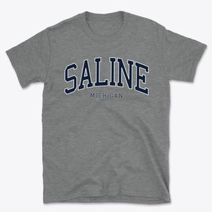 Saline Michigan Traditional Basic T-Shirt