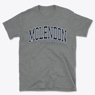 Mclendon Alabama Traditional Basic T-Shirt