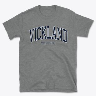 Vickland Mississippi Traditional Basic T-Shirt