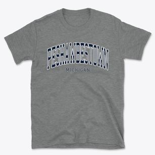 Peshawbestown Michigan Traditional Basic T-Shirt