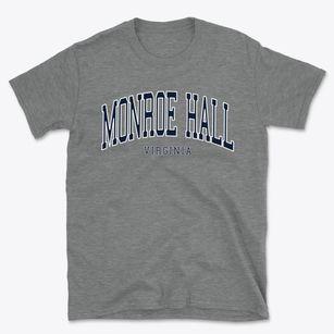 Monroe Hall Virginia Traditional Basic T-Shirt