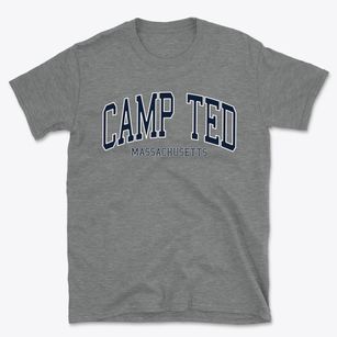 Camp Ted Massachusetts Traditional Basic T-Shirt