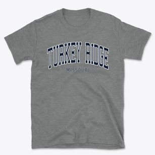 Turkey Ridge Missouri Traditional Basic T-Shirt