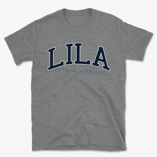 Lila New York Traditional Basic T-Shirt