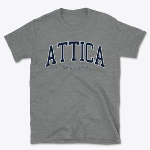Attica New York Traditional Basic T-Shirt