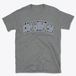 Iron Mountain Michigan Traditional Basic T-Shirt