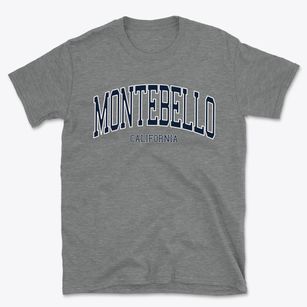 Montebello California Traditional Basic T-Shirt
