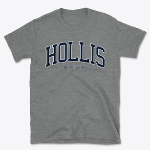 Hollis Mississippi Traditional Basic T-Shirt