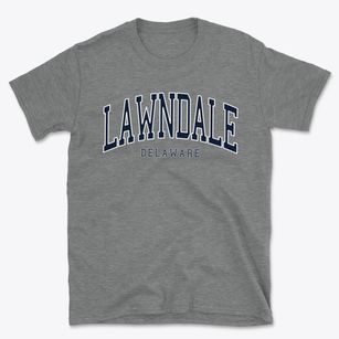 Lawndale Delaware Traditional Basic T-Shirt