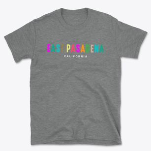 East Pasadena California Color Pop Basic T-Shirt
