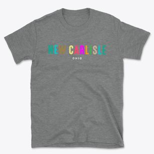 New Carlisle Ohio Color Pop Basic T-Shirt