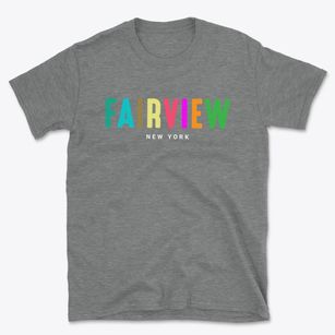 Fairview New York Color Pop Basic T-Shirt