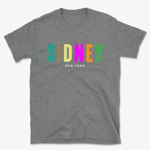 Sidney New York Color Pop Basic T-Shirt