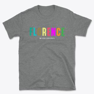 Florence Mississippi Color Pop Basic T-Shirt