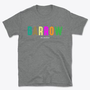 Barrow Alaska Color Pop Basic T-Shirt