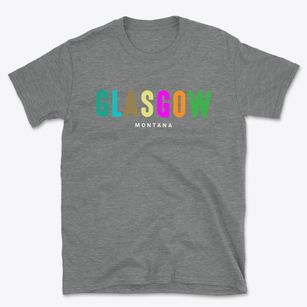 Glasgow Montana Color Pop Basic T-Shirt