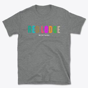Red Lodge Montana Color Pop Basic T-Shirt