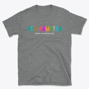 New Hampton New Hampshire Color Pop Basic T-Shirt