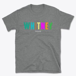 Whitney Texas Color Pop Basic T-Shirt