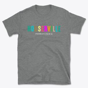 Houserville Pennsylvania Color Pop Basic T-Shirt