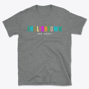 Englishtown New Jersey Color Pop Basic T-Shirt