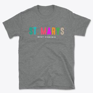 St. Marys West Virginia Color Pop Basic T-Shirt