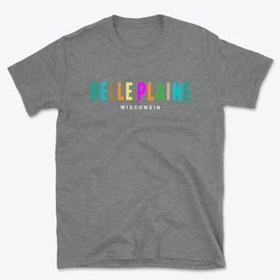 Belle Plaine Wisconsin Color Pop Basic T-Shirt