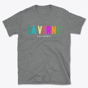 La Verne California Color Pop Basic T-Shirt