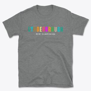 Lyndeborough New Hampshire Color Pop Basic T-Shirt