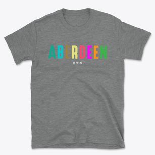 Aberdeen Ohio Color Pop Basic T-Shirt