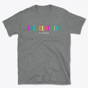 Crescent City Florida Color Pop Basic T-Shirt