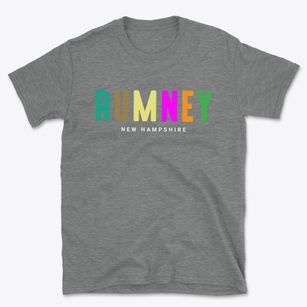 Rumney New Hampshire Color Pop Basic T-Shirt